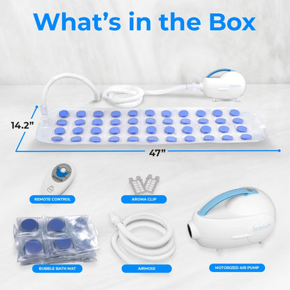 Ceniroly™ Portable Spa Bubble Bath Massager
