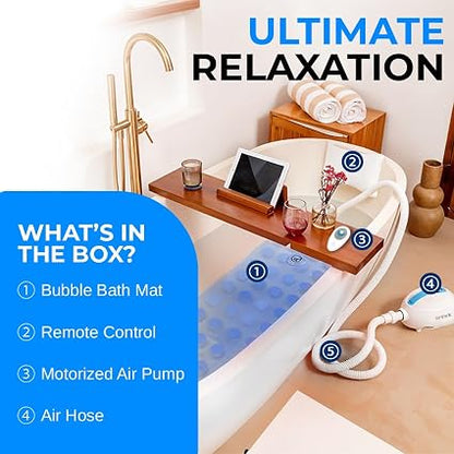 Ceniroly™ Portable Spa Bubble Bath Massager