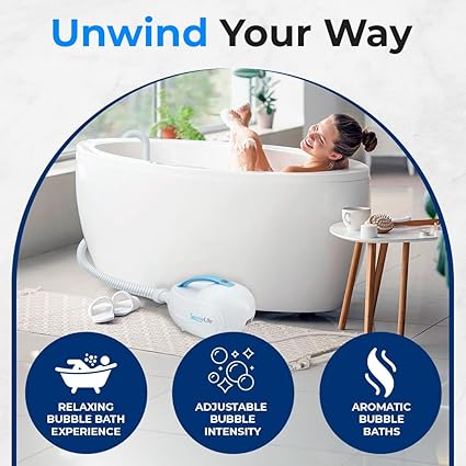 Ceniroly™ Portable Spa Bubble Bath Massager